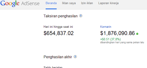 Cara Daftar Google AdSense Agar Diterima