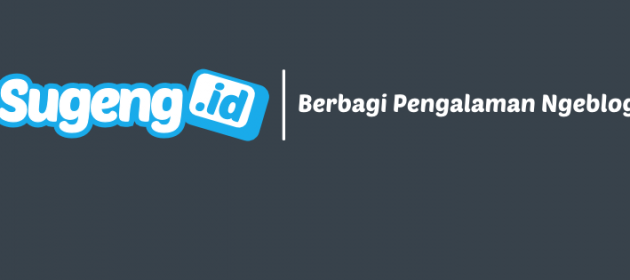 Selamat Tinggal Mas-Sugeng.Com, Selamat Datang Sugeng.ID