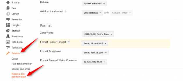 Cara Menampilkan Menu Penghasilan di Blogger Blogspot