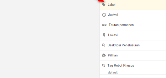Cara Memberi Label pada Postingan di Blogger Blogspot
