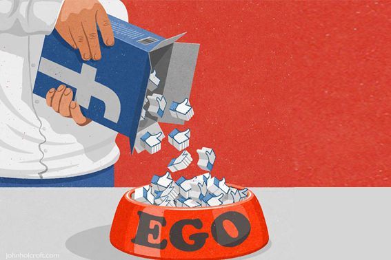 ego pengguna facebook