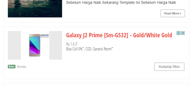 Cara Memasang Iklan AdSense di Template Evo Magz