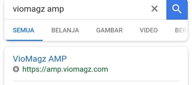 Rilis Template Blogger VioMagz versi AMP