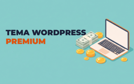 Thumbnail tema WordPress premium sekali bayar tanpa langganan tahunan
