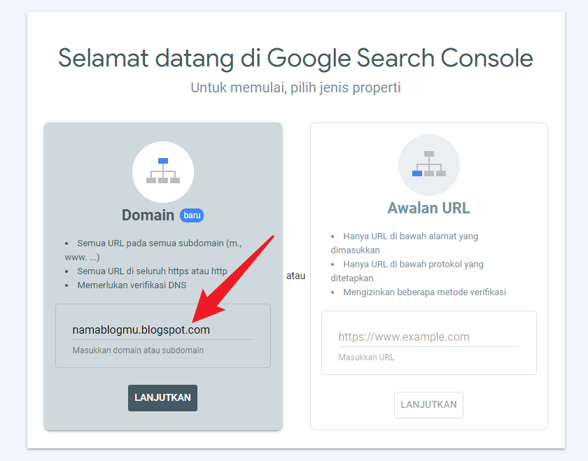 Cara Daftar Google Search Console Dan Submit Sitemap Untuk Blogger